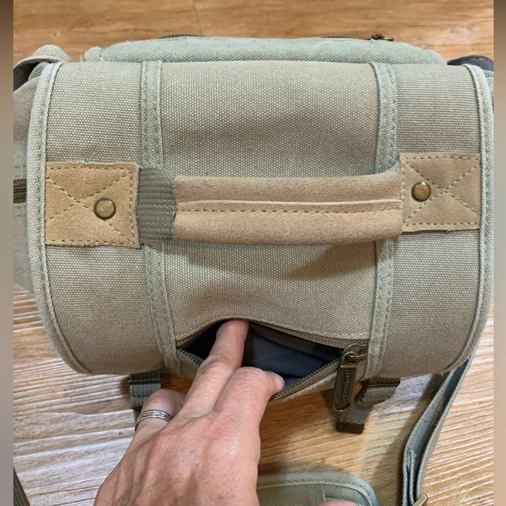 ProMaster Camera Bag With Adjustable Shoulder Strap Olive Green